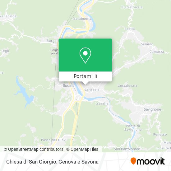 Mappa Chiesa di San Giorgio