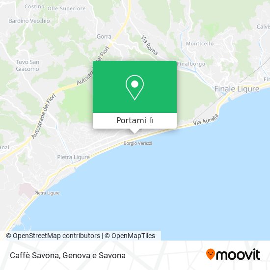 Mappa Caffè Savona