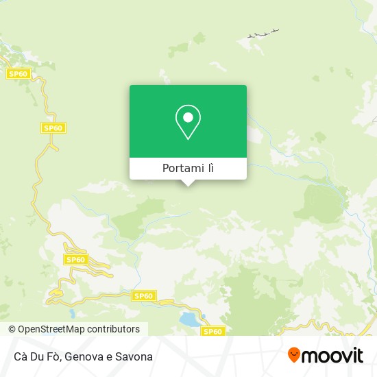 Mappa Cà Du Fò