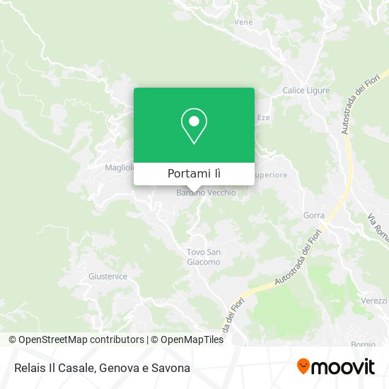 Mappa Relais Il Casale