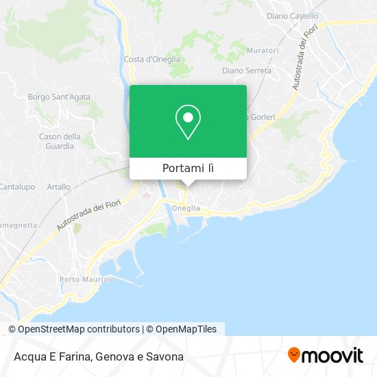 Mappa Acqua E Farina