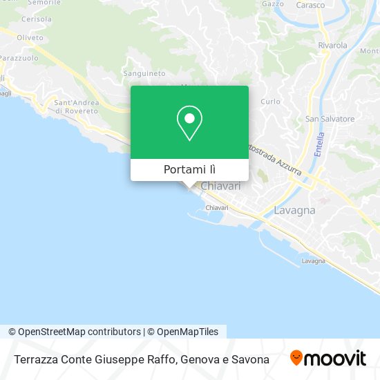 Mappa Terrazza Conte Giuseppe Raffo