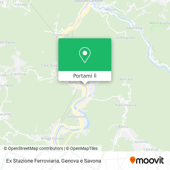 Mappa Ex Stazione Ferroviaria