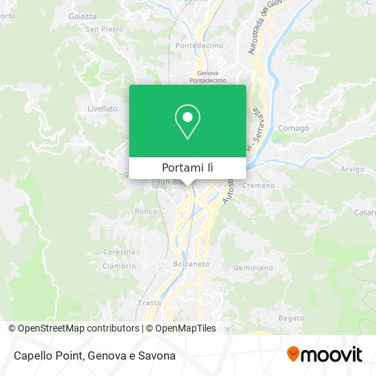 Mappa Capello Point