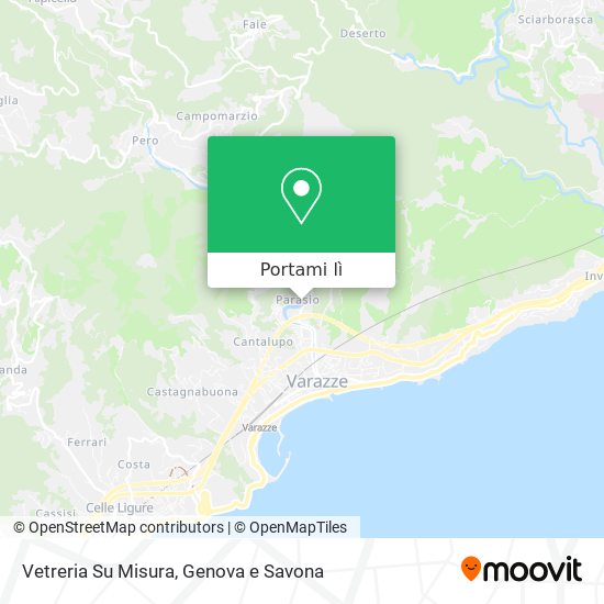 Mappa Vetreria Su Misura