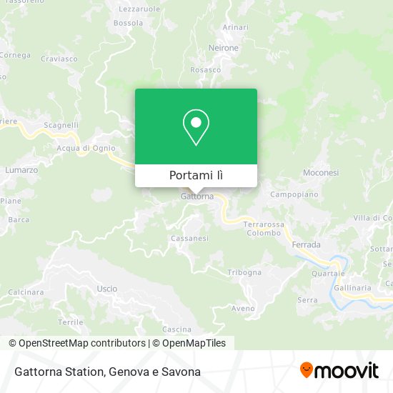 Mappa Gattorna Station