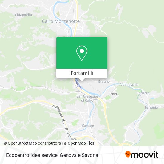 Mappa Ecocentro Idealservice