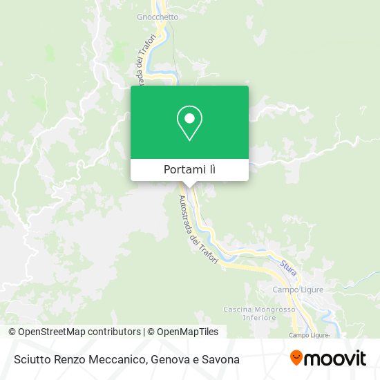 Mappa Sciutto Renzo Meccanico