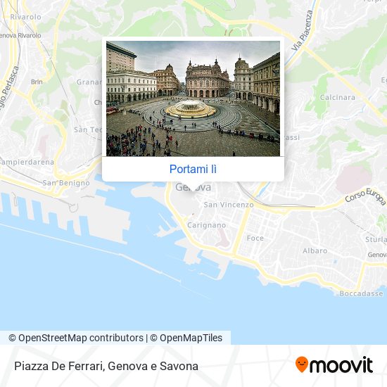 Mappa Piazza De Ferrari