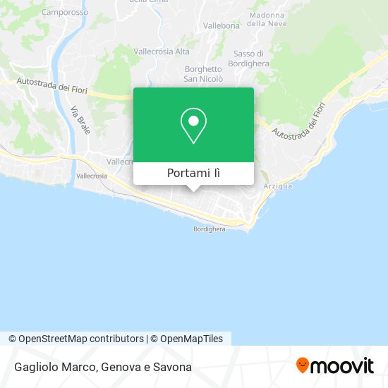 Mappa Gagliolo Marco