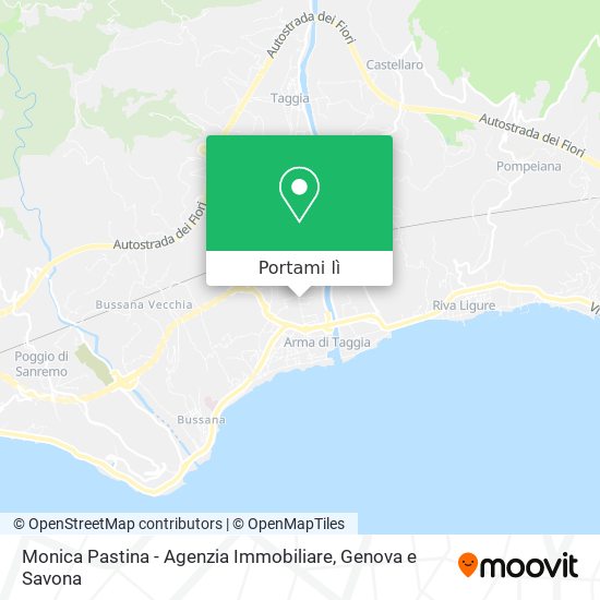 Mappa Monica Pastina - Agenzia Immobiliare