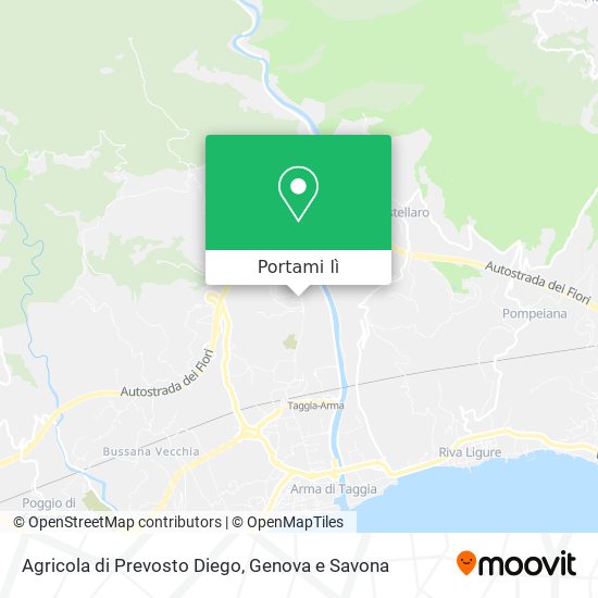 Mappa Agricola di Prevosto Diego