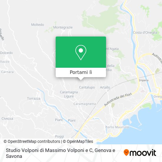 Mappa Studio Volponi di Massimo Volponi e C