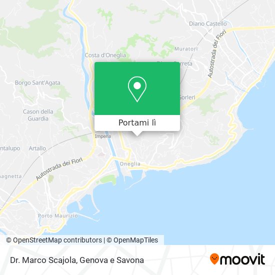 Mappa Dr. Marco Scajola