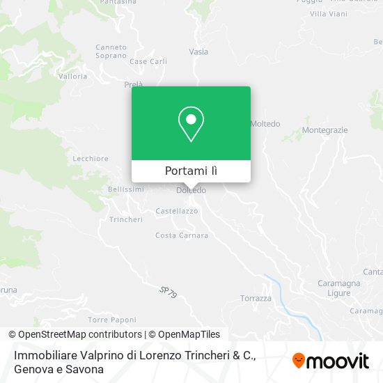 Mappa Immobiliare Valprino di Lorenzo Trincheri & C.