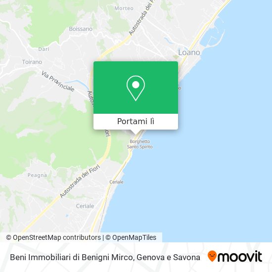 Mappa Beni Immobiliari di Benigni Mirco