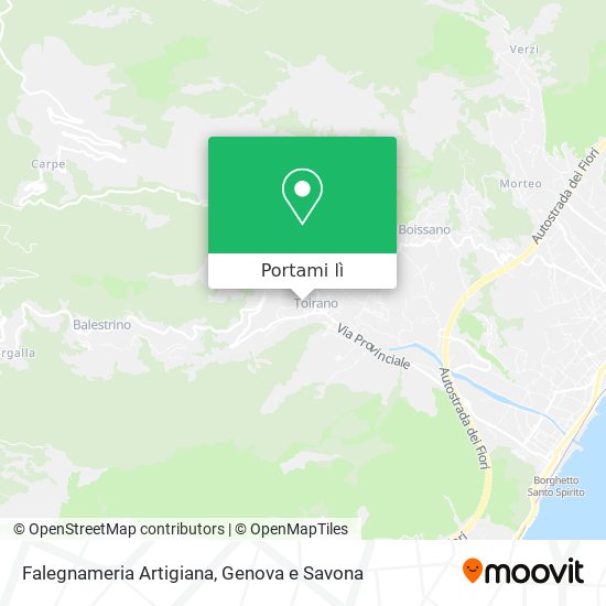 Mappa Falegnameria Artigiana