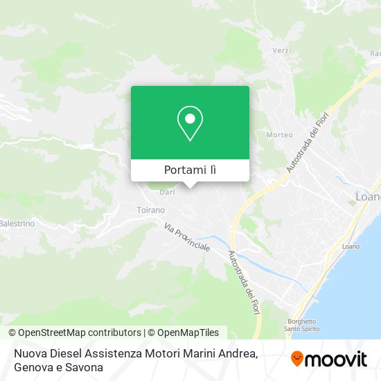Mappa Nuova Diesel Assistenza Motori Marini Andrea