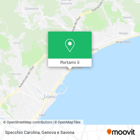 Mappa Specchio Carolina