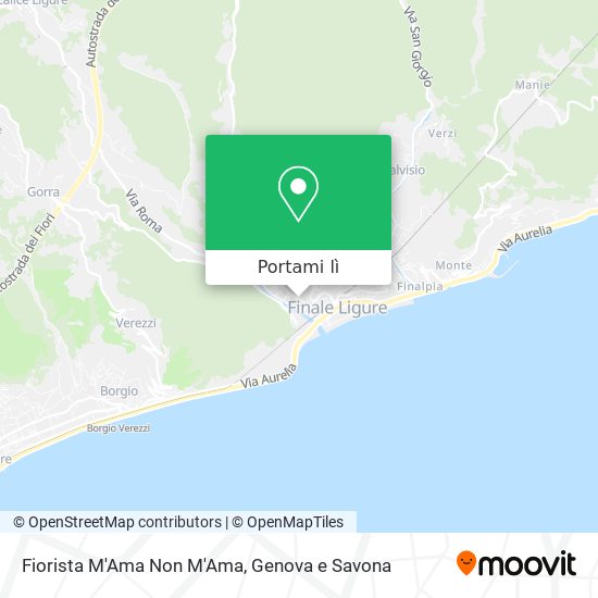 Mappa Fiorista M'Ama Non M'Ama