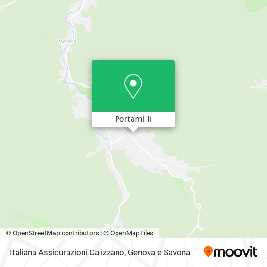 Mappa Italiana Assicurazioni Calizzano