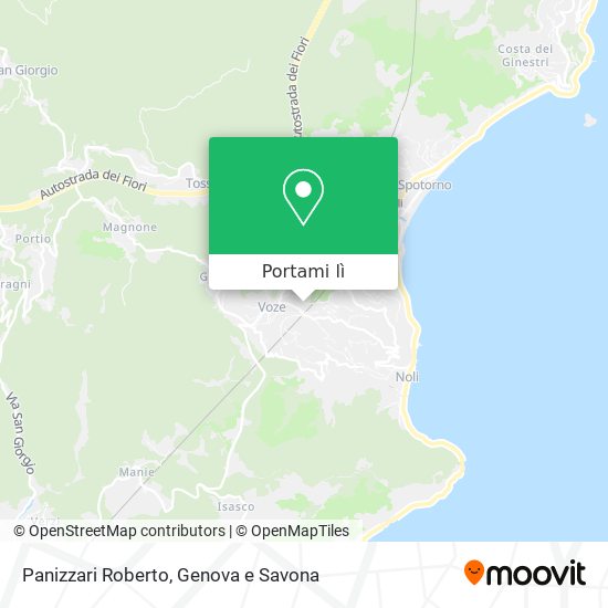 Mappa Panizzari Roberto
