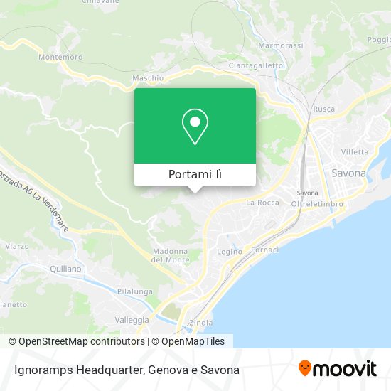 Mappa Ignoramps Headquarter