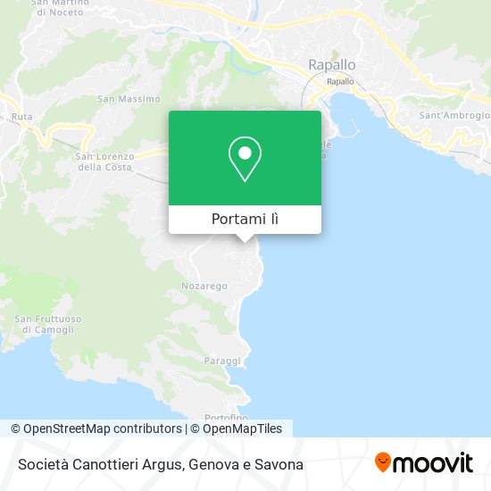 Mappa Società Canottieri Argus