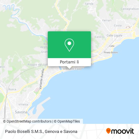 Mappa Paolo Boselli S.M.S.
