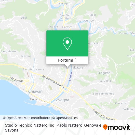 Mappa Studio Tecnico Nattero Ing. Paolo Nattero