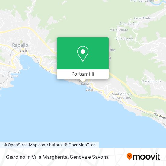 Mappa Giardino in Villa Margherita