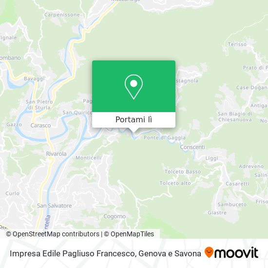 Mappa Impresa Edile Pagliuso Francesco