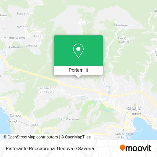 Mappa Ristorante Roccabruna