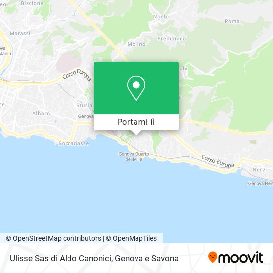 Mappa Ulisse Sas di Aldo Canonici
