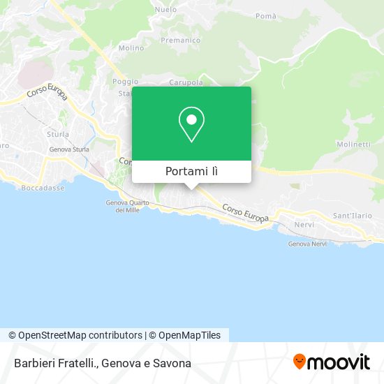 Mappa Barbieri Fratelli.