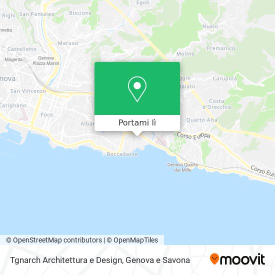 Mappa Tgnarch Architettura e Design