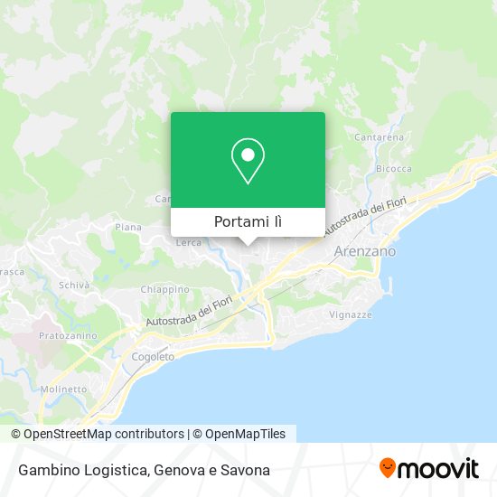 Mappa Gambino Logistica