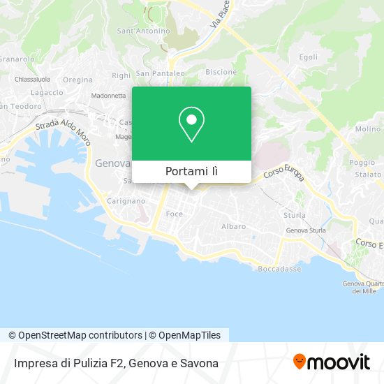 Mappa Impresa di Pulizia F2