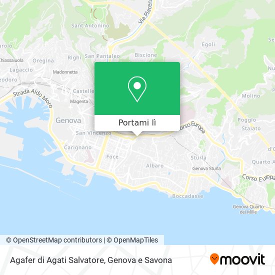 Mappa Agafer di Agati Salvatore