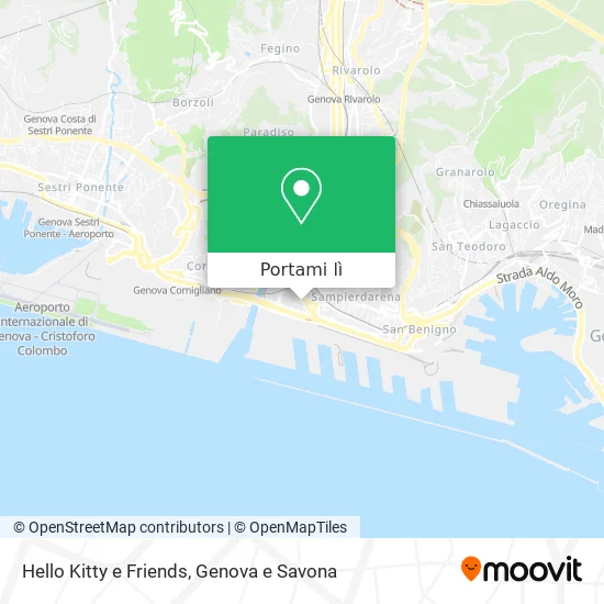 Mappa Hello Kitty e Friends