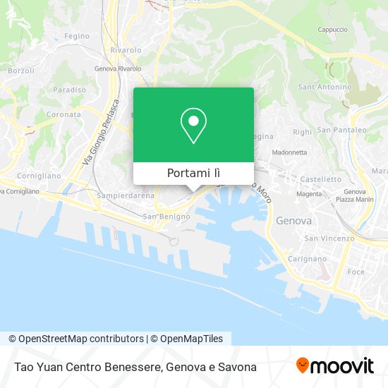 Mappa Tao Yuan Centro Benessere