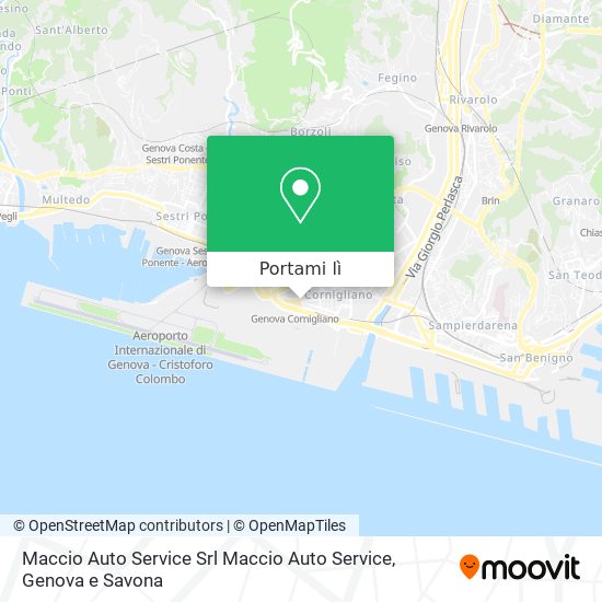 Mappa Maccio Auto Service Srl Maccio Auto Service