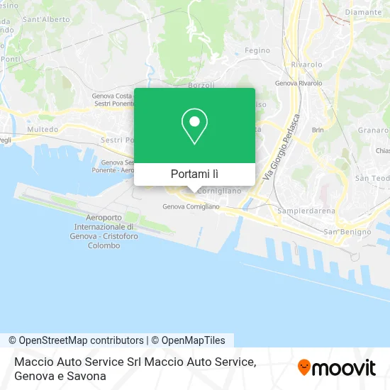 Mappa Maccio Auto Service Srl Maccio Auto Service