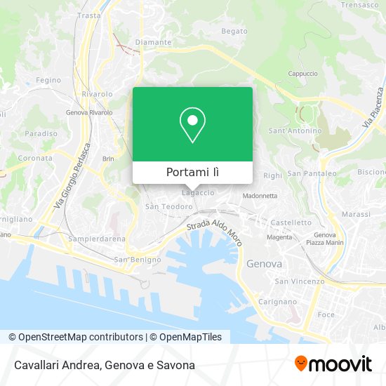 Mappa Cavallari Andrea