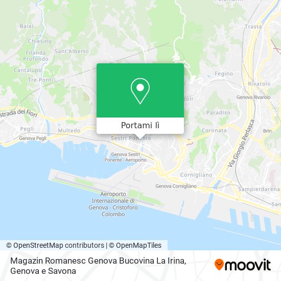 Mappa Magazin Romanesc Genova Bucovina La Irina