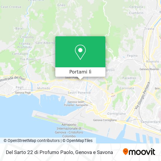 Mappa Del Sarto 22 di Profumo Paolo