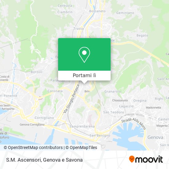Mappa S.M. Ascensori