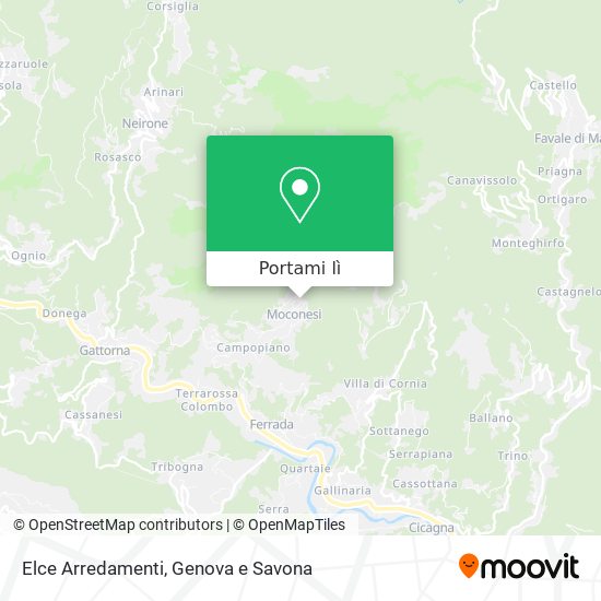 Mappa Elce Arredamenti