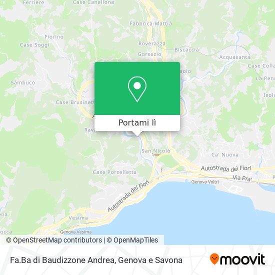 Mappa Fa.Ba di Baudizzone Andrea