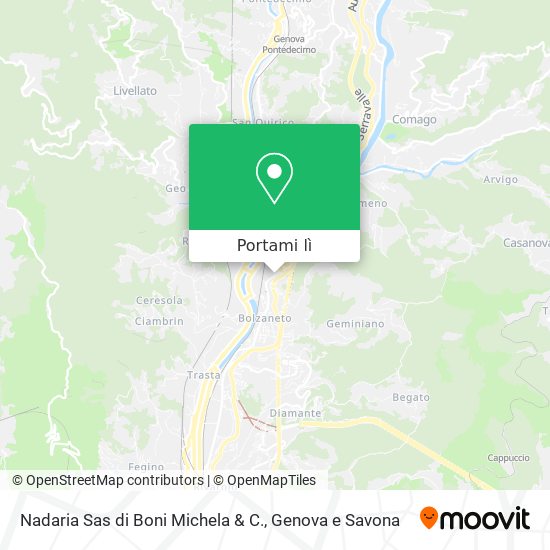 Mappa Nadaria Sas di Boni Michela & C.